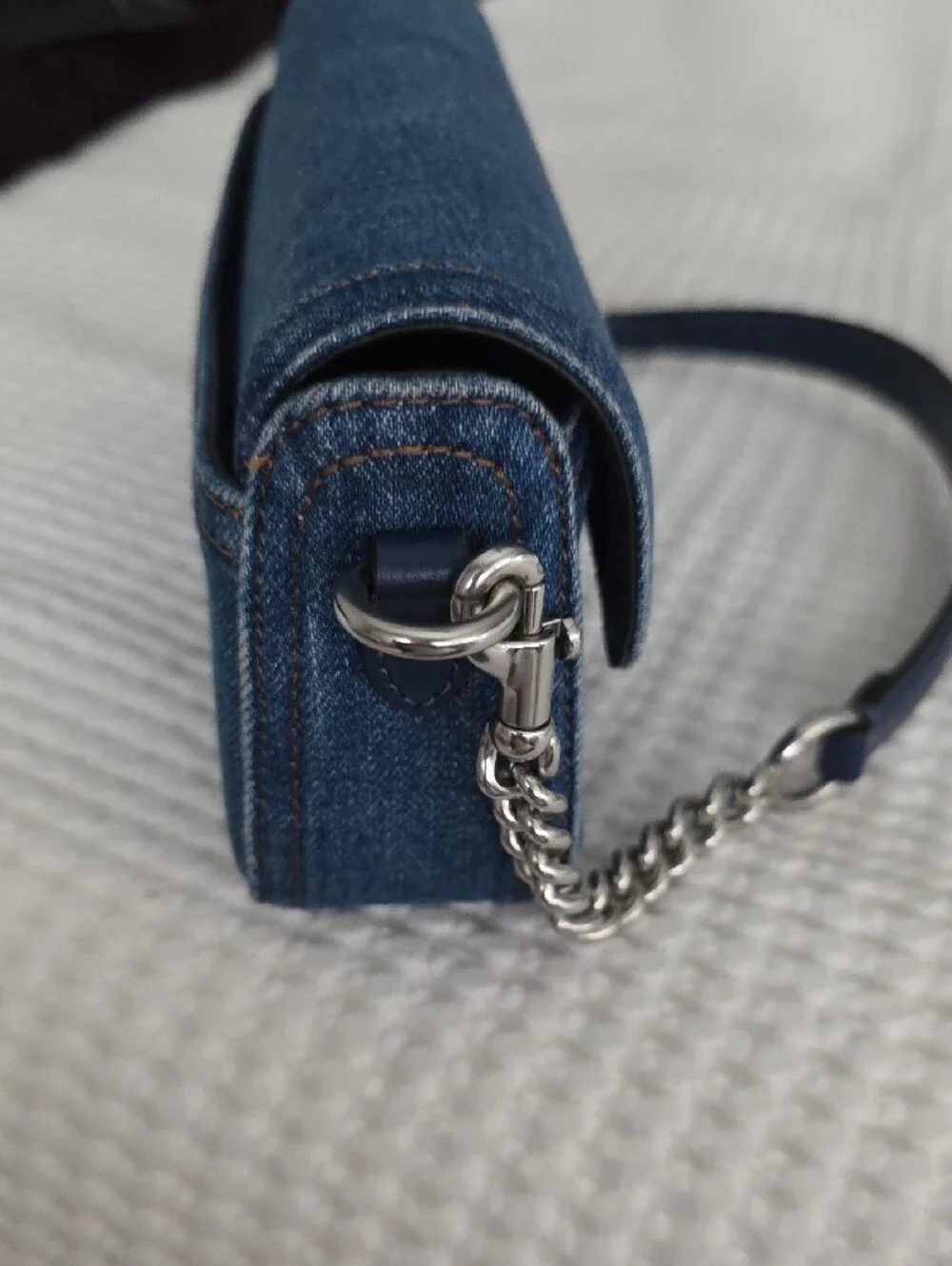 Coach denim shoulder